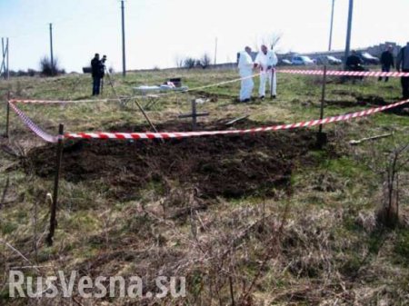 На Донбассе обнаружено массовое захоронение (ФОТО)