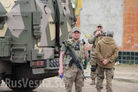 В Одессу прибыли головорезы из «Азова» с бронетехникой (ФОТО)
