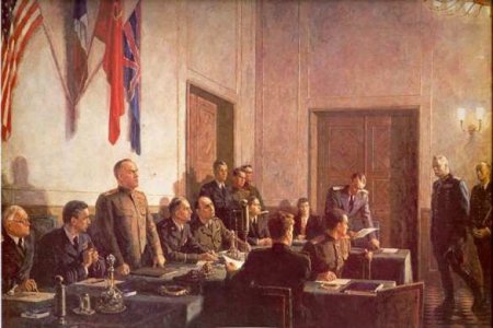 8 мая 1945 года подписан окончательный Акт о безоговорочной капитуляции Германии