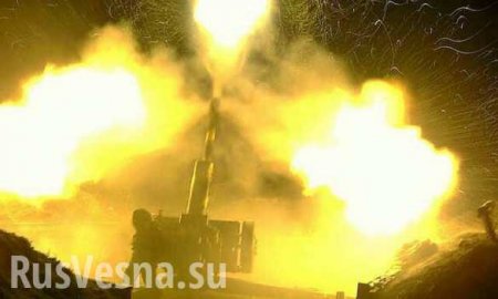 ВСУ обстреляли из тяжелых орудий село Спартак в северном пригороде Донецка