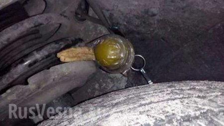 Под Киевом пытались взорвать автомобиль волонтера «АТО» (ФОТО)