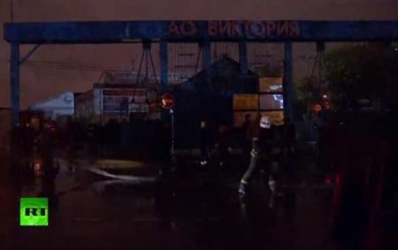 Крупный пожар в Москве: Погибло пять спасателей, семеро не выходят на связь