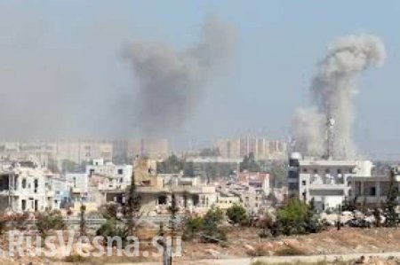 МОЛНИЯ: Российские военные ранены боевиками в Алеппо (ВИДЕО)