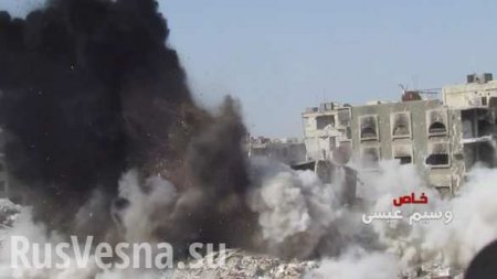 Спецоперация под Дамаском: уничтожена бандгруппа, освобожден район, боевики в тяжелом положении (КАРТА, ВИДЕО 18+)