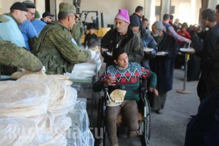 Гуманитарная спецоперация Армии России в Алеппо — репортаж «Русской Весны» (ФОТО)