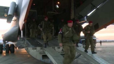 Российские «Красные береты» высадились в Алеппо