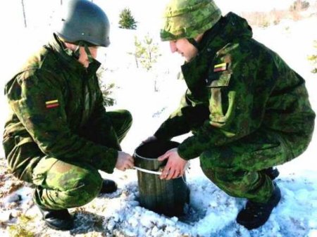 Литовская армия под давлением солдат-веганов создало отдельное меню