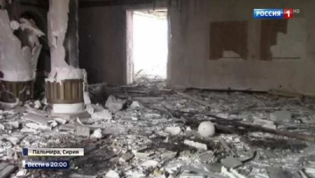 Первые кадры из освобожденной Пальмиры: что не успели уничтожить террористы (ВИДЕО)