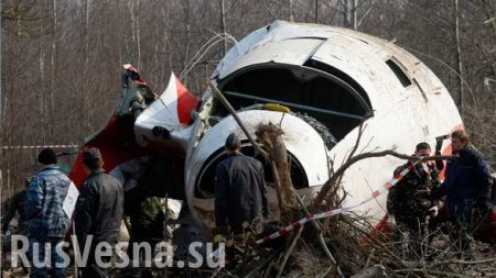 «Позорный пшик»: в России отреагировали на обвинения Польши по крушению Ту-154