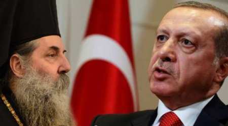 Греческий митрополит призвал Эрдогана покаяться и креститься, а крестным отцом выбрать Владимира Путина
