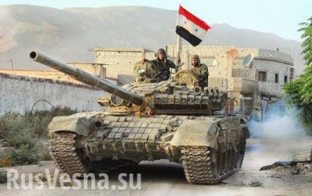 Ударная группировка Армии Сирии готовится к броску на Ракку