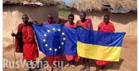 Украинцы хотели в Европу, а попали в Африку