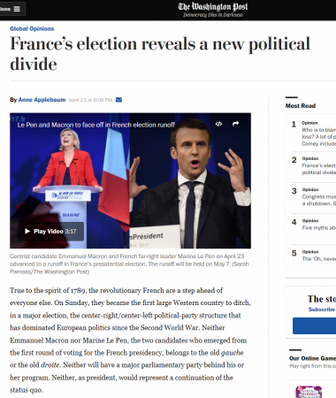 Франция расколота: что пишут мировые СМИ после выборов