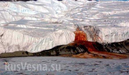 Раскрыта тайна Кровавого водопада в Антарктиде (ФОТО, ВИДЕО)