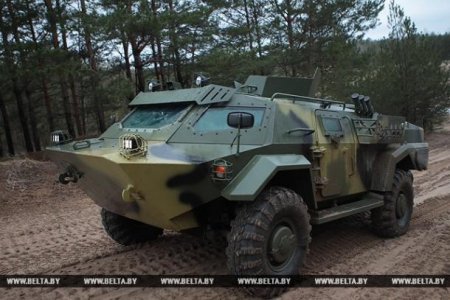 Белорусская бронированная разведывательно-дозорная машина «Кайман» поступит на вооружение