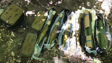В Киеве обнаружен очередной схрон с гранатометами
