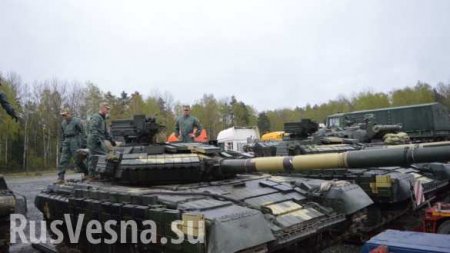 На биатлоне против танков НАТО Украина выставила советские бронемашины, разработанные полвека назад (ВИДЕО)