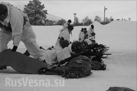 Американские морпехи замерзли на учениях у границ России (ФОТО)