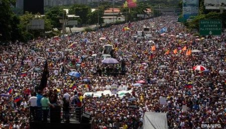 El Maidano: В Венесуэле сотни тысяч человек вновь вышли на улицы