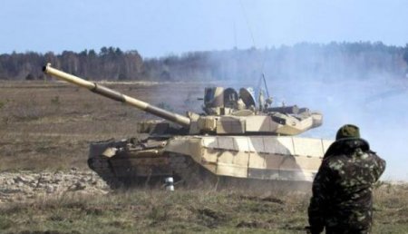 «Укрощение зверя»: На Украине записали постановочный ролик с танком «Оплот»
