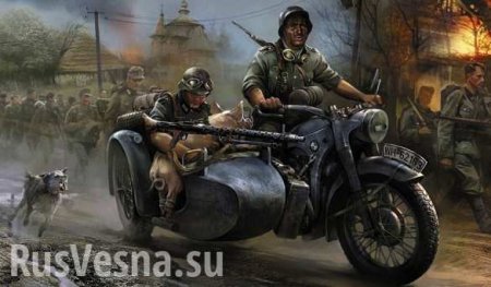 По стопам вермахта: На Украине создали боевой мотоцикл (ФОТО)