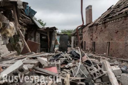 Хроники «хлебного перемирия»: в ДНР повреждены 4 дома