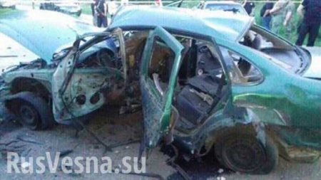 В Донбассе при взрыве автомобиля погиб полковник СБУ (ФОТО)