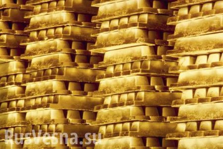 За период санкций Россия увеличила золотой запас на 700 тонн