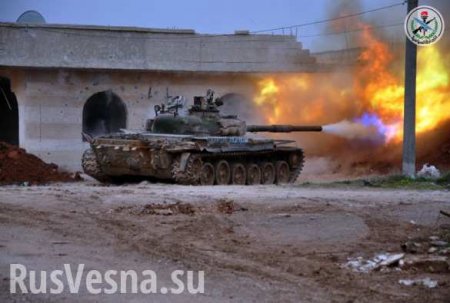 Армия Сирии атакует боевиков США, намереваясь выбросить их за границы страны (ВИДЕО)