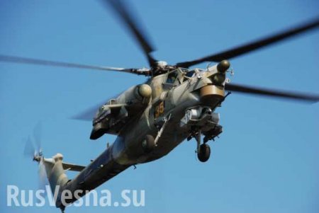 Ми-28 и Ми-35 в бою: Разъяренные осы ВКС РФ уничтожают боевиков ИГИЛ на пути к Дейр Зор (ВИДЕО)