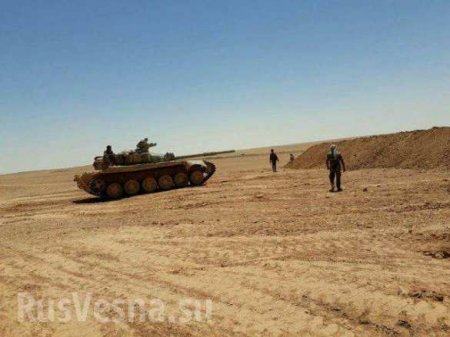 «Тигры» и ВКС РФ начали прорыв обороны ИГИЛ из Ракки в сторону Дейр Зор (ФОТО, КАРТА)