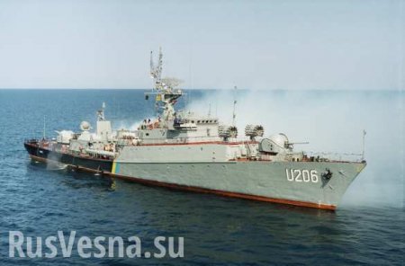 Украинские военные моряки за свой счет ремонтируют корабль (ВИДЕО)