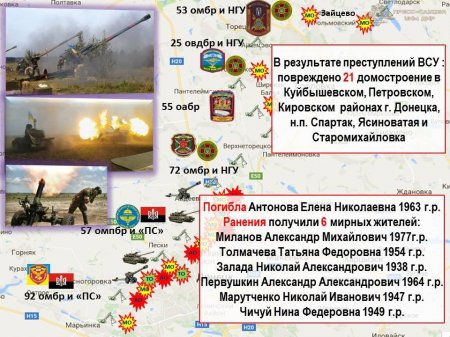 Сводка из ДНР: О боях под Донецком и отступлении ВСУ (ФОТО, ВИДЕО, КАРТА)