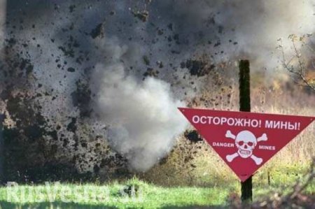СРОЧНО: Украинские диверсанты подорвались на собственных минах, пытаясь проникнуть на территорию ДНР