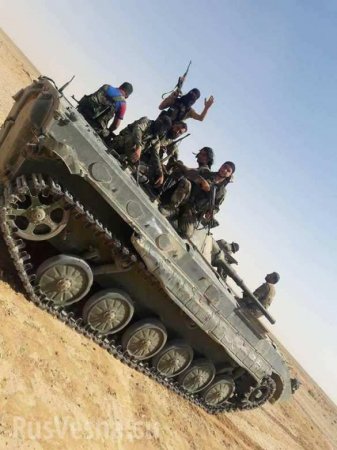 «Тигры» и ВКС РФ за 2 дня освободили от ИГИЛ 7 городов и поселков на юге Ракки (ФОТО, ВИДЕО, КАРТА)