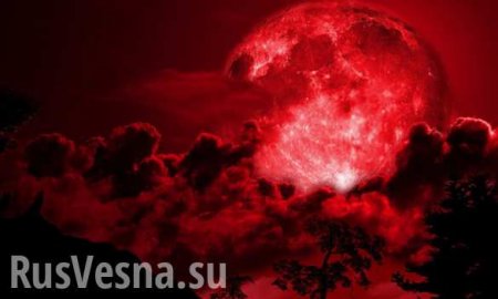 Москва увидит «кровавую луну» седьмого августа
