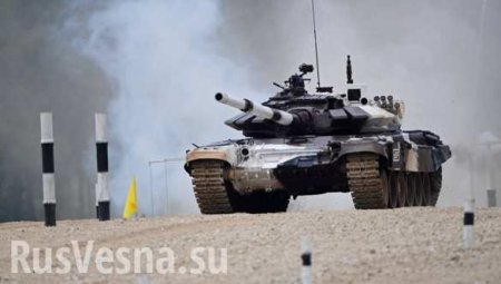 Россия одержала победу в танковом биатлоне (ВИДЕО)