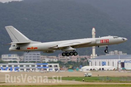 Появился снимок нового китайского бомбардировщика (ФОТО)