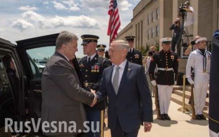 Символично: Порошенко отчитается перед главой Пентагона в «День незалежности»