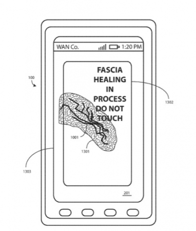 Motorola запатентовала самозалечивающийся экран