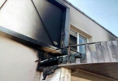 В Мариуполе неизвестные подожгли спортзал боевиков «Азова»
