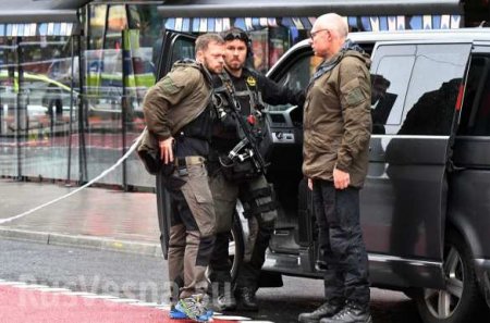 СРОЧНО: В Швеции неизвестный с ножом напал на полицейского (+ФОТО)
