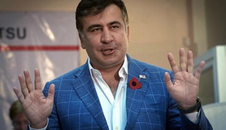 Пограничники и полиция пытаются поймать Саакашвили чтобы вручить протокол о нарушении границы