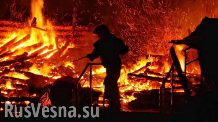 Апокалиптические кадры гигантского пожара под Киевом (ФОТО, ВИДЕО)