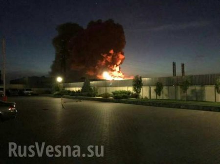Апокалиптические кадры гигантского пожара под Киевом (ФОТО, ВИДЕО)