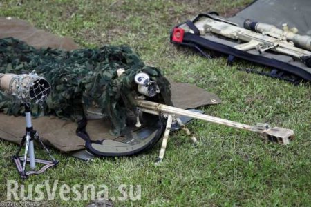 Российские снайперы осваивают одну из самых мощных винтовок в мире (ФОТО, ВИДЕО)
