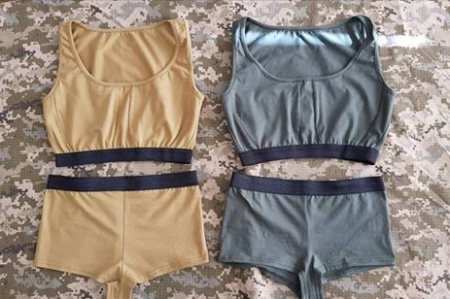 ВС Украины продемонстрировали концептуальные образцы женского армейского белья