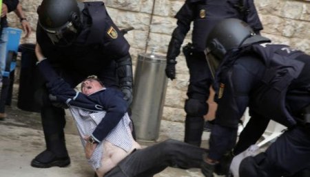В правительстве Каталонии сообщили, что число раненых в столкновениях возросло до 465 человек