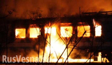 Поезд Николаев — Киев загорелся во время движения (ВИДЕО)