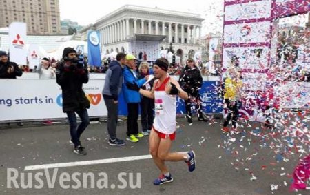 Киевский марафон выиграл спортсмен из Донбасса